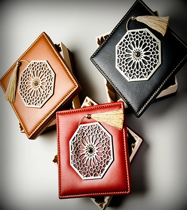 Coffret Beaute Cuir & Soie Artisanal — Rangement Cosmetique  Premium